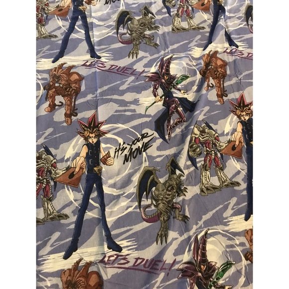 Bedding Vintage Yugioh Kazuki Takahashi Character Twin Flat Sheet